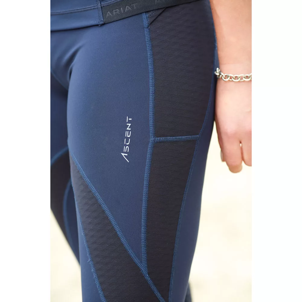 Ariat Ascent Half Grip Riding Tights | Ingatestone Saddlery