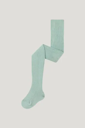 Baby Girls Green Woollen Tights