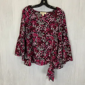 Blouse Long Sleeve By Michael By Michael Kors  Size: L