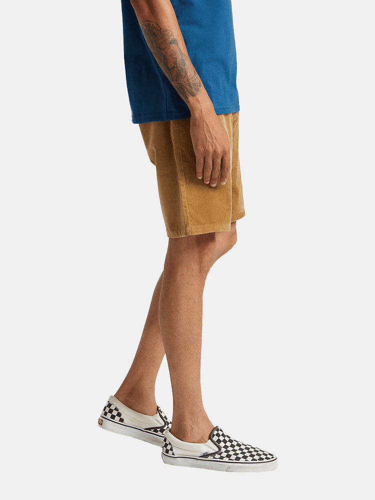 Brixton Choice Chino Short - Khaki Cord