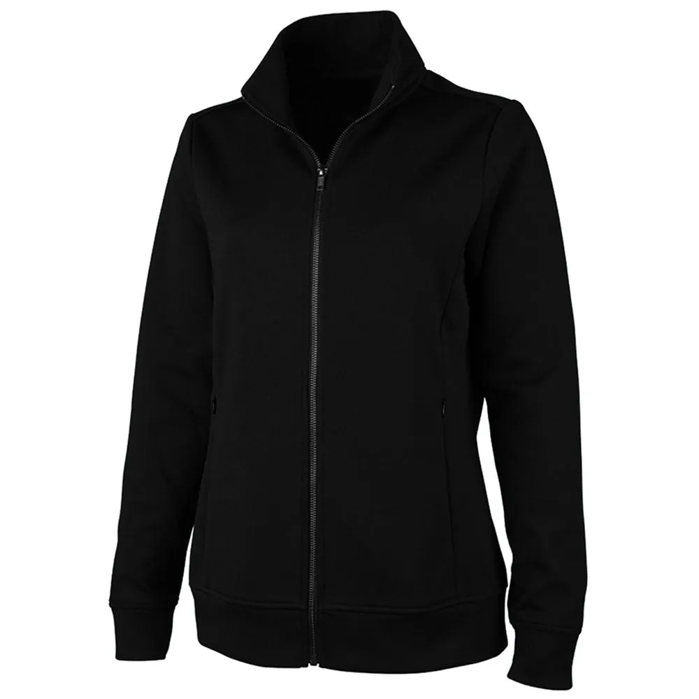 Charles River Women's Black Seaport Full Zip Performance Jacket