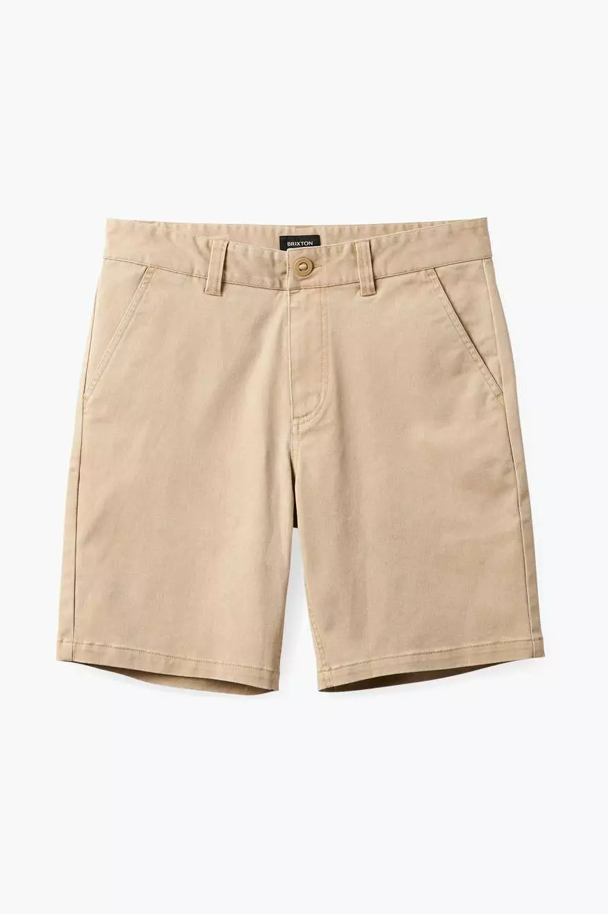 Choice Chino Short 9 - Sand Vintage Wash