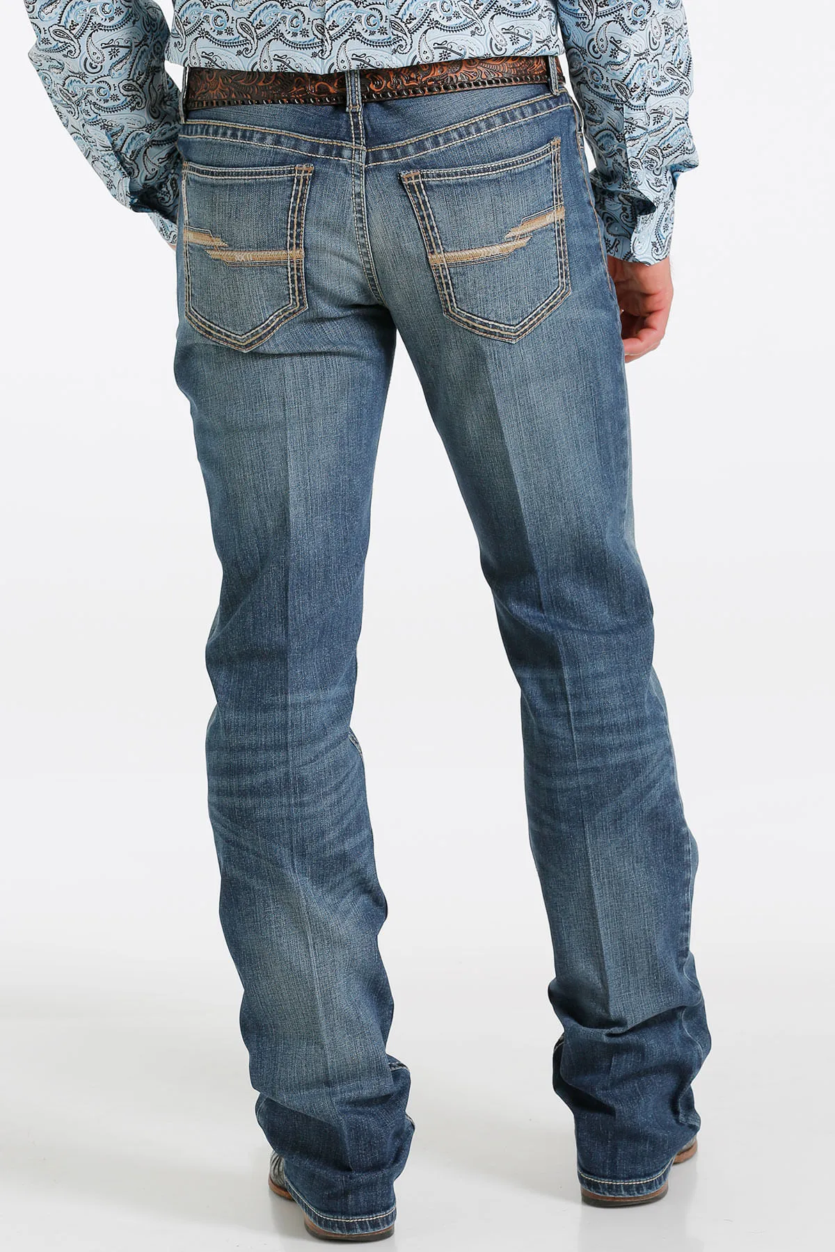 Cinch Mens Ian Dark Wash Jeans