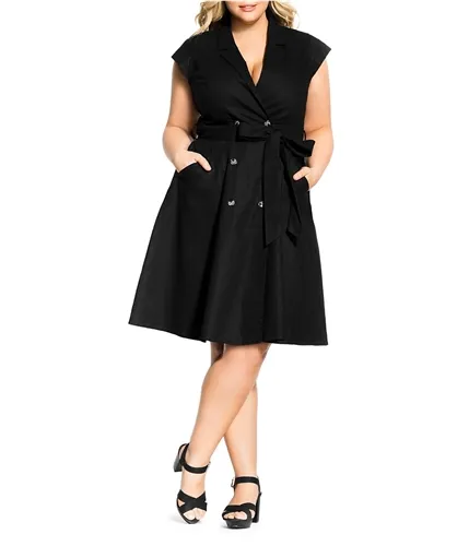 City Chic Womens Lafayette Shirt Dress