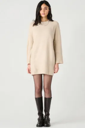 Crew Neck Sweater Dress