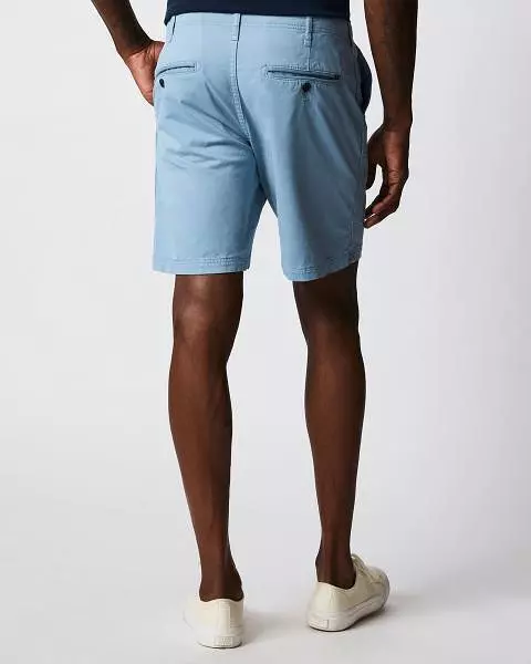 DENIM BLUE CHINO SHORT