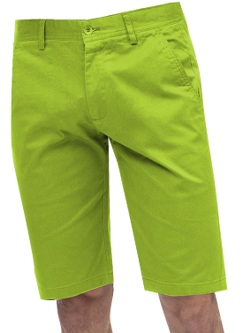 EJ Samuel Lime Chino Short Pants CHS01