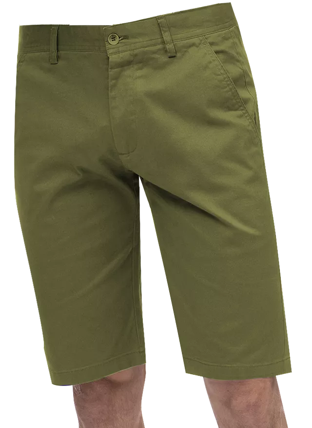 EJ Samuel Olive Chino Short Pants CHS01