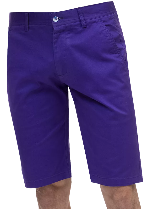 EJ Samuel Purple Chino Short Pants CHS01