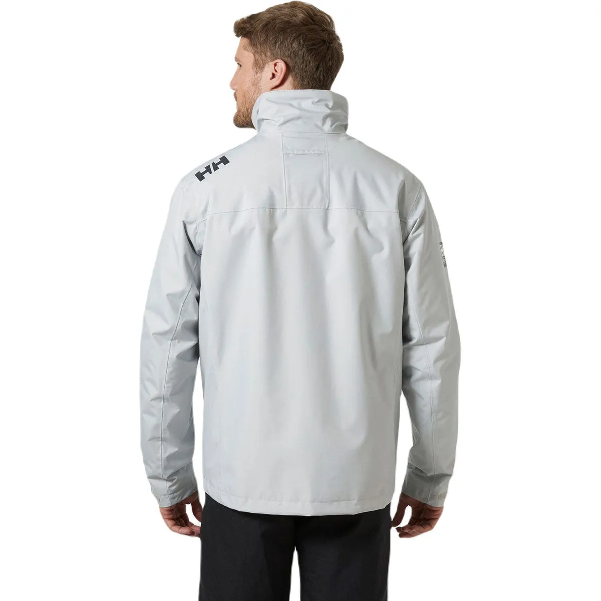 Helly Hansen Men's Grey Fog Crew Midlayer Jacket 2.0