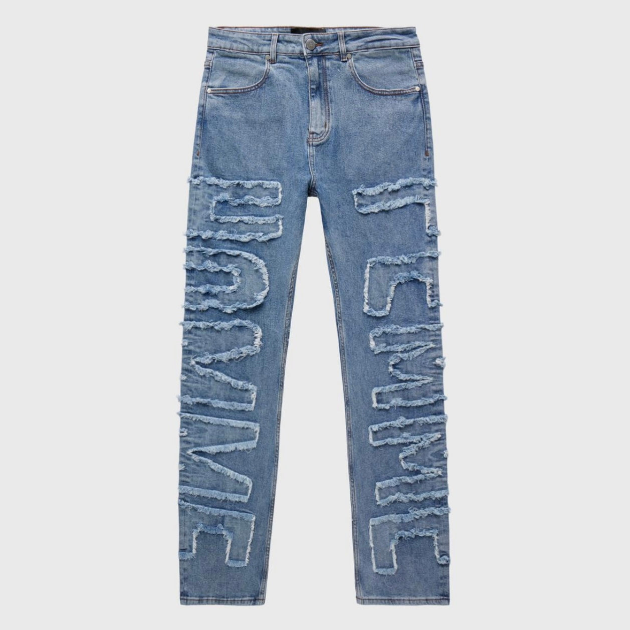 Homme Femme Twilight Light Blue Jeans