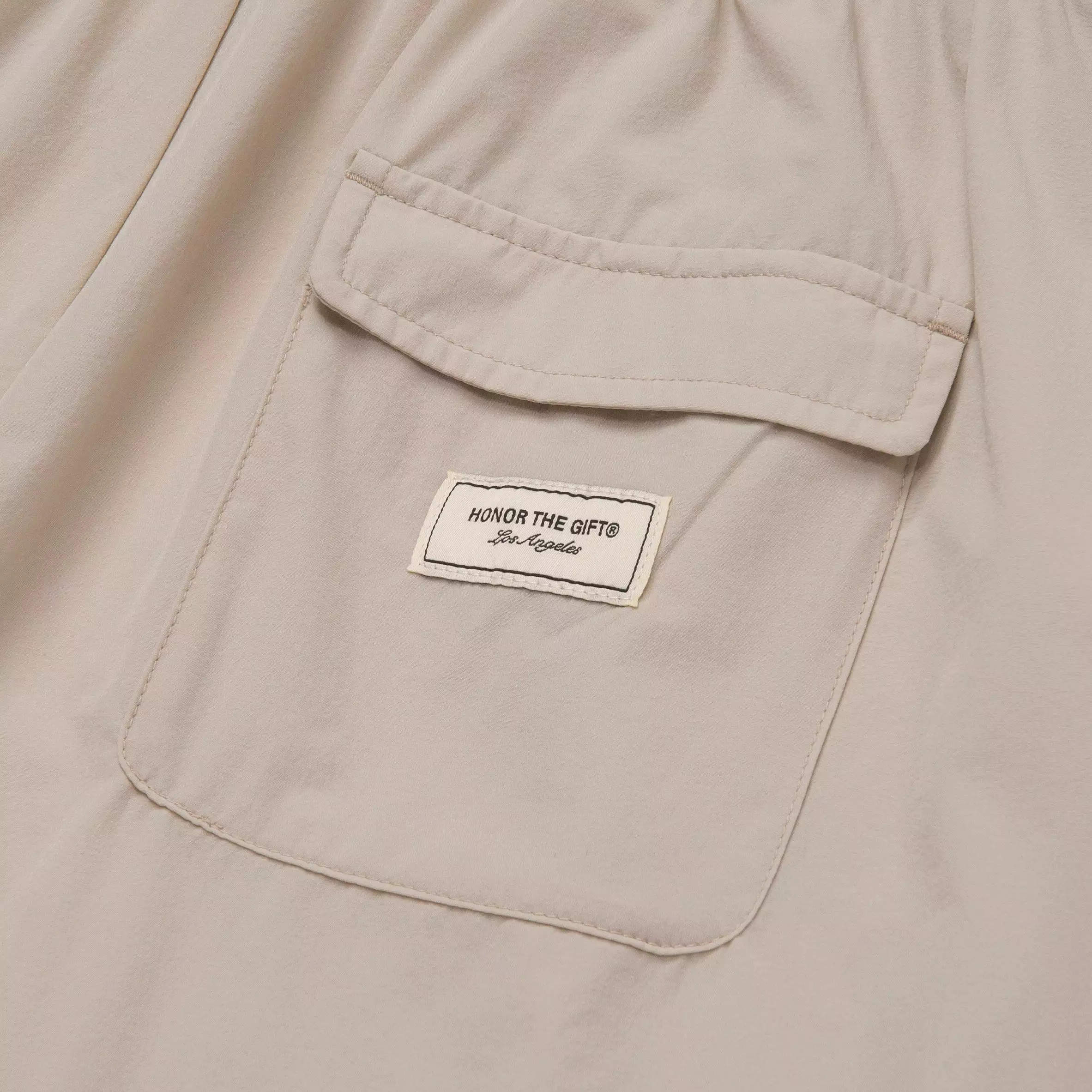 Honor The Gift Hybrid Chino Short - Cream