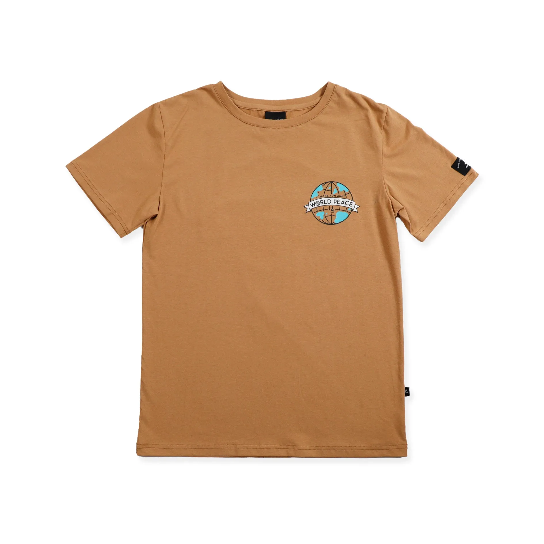 HS World SS Tee - Brown