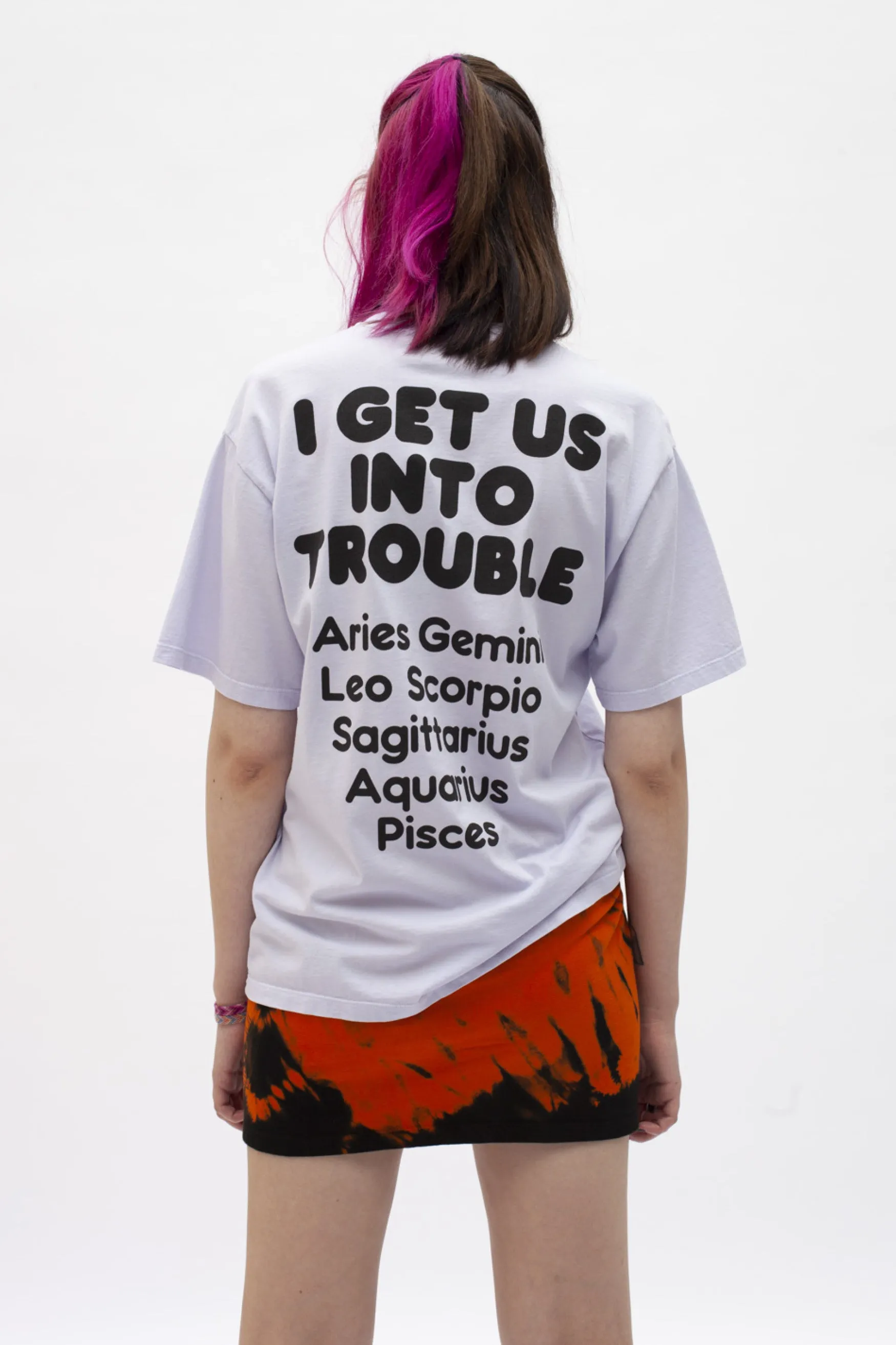 INTO TROUBLE SS Tee