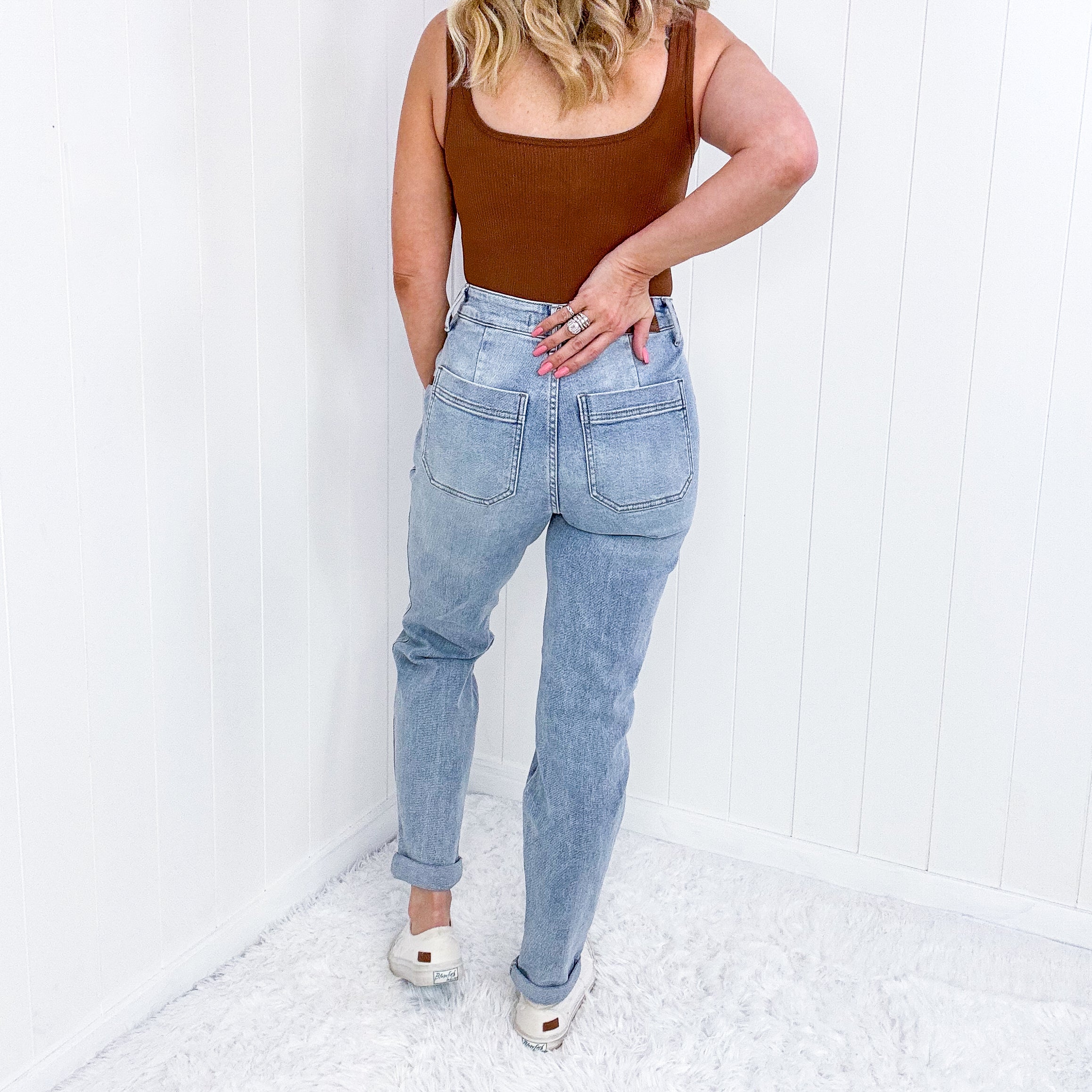 Judy Blue Cooper High Waist Vintage Denim Jogger