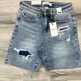 Judy Blue High Waist Mid Length Shorts