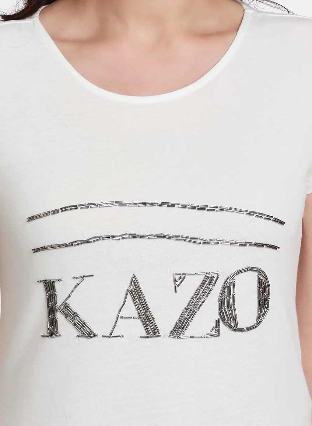 Kazo Embellished T-Shirt