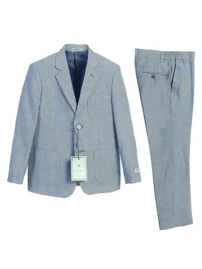 KID'S  AND BOY'S 2 PC LINEN JACKET AND PANTS SUIT SET