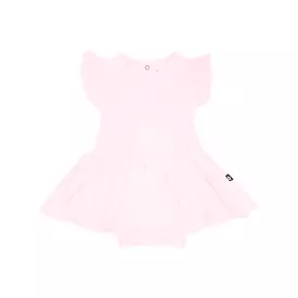 Kyte Baby Twirl Bodysuit Dress in Sakura