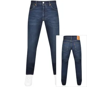 Levis 501 Original Fit Jeans Dark Wash Blue