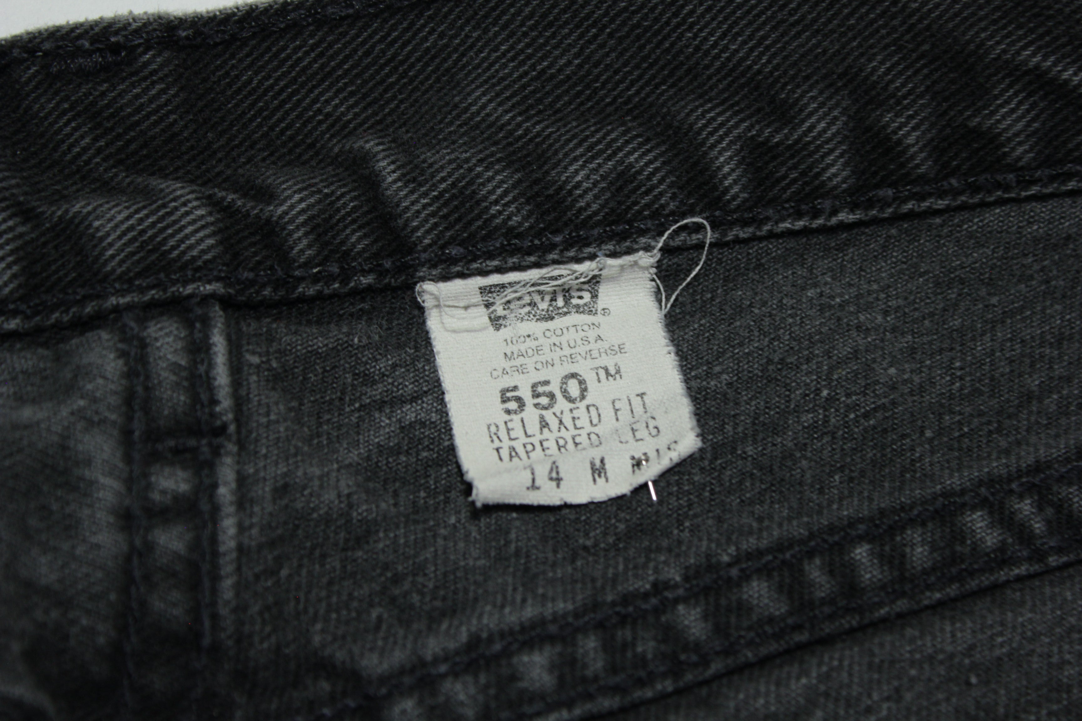 Levis 505 Made in USA Vintage 90's Denim Grunge Punk Blue Jeans