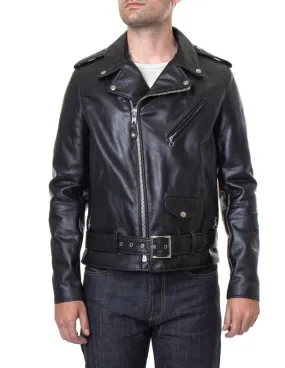 Lightweight Fitted Cowhide Motorcycle Jacket 626