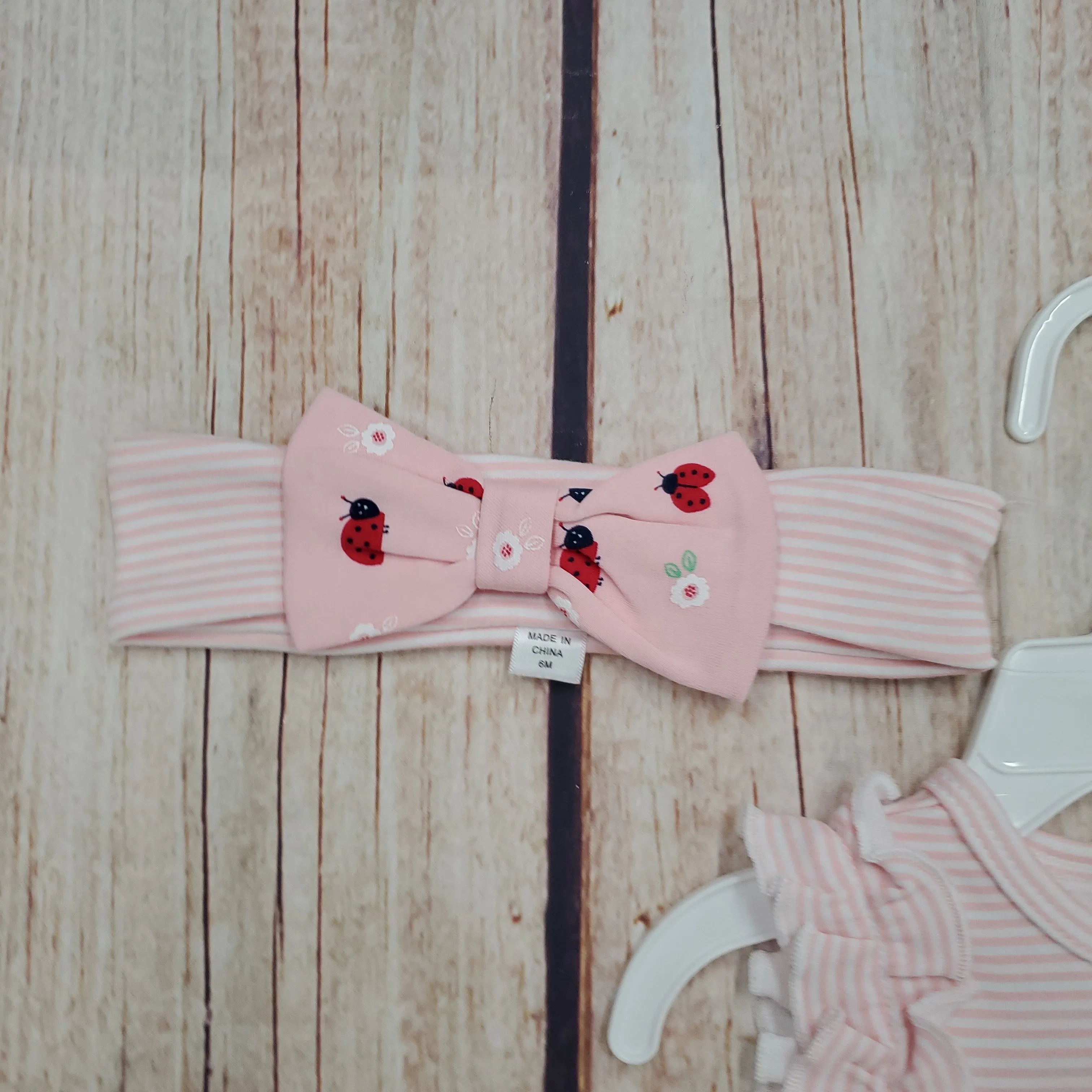 LITTLE ME LADYBUG BODYSUIT DRESS