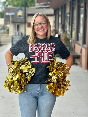 Mascot Pride on Black Leopard