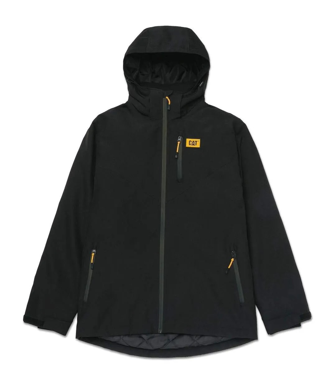 Mens insulated padded jacket black Caterpillar