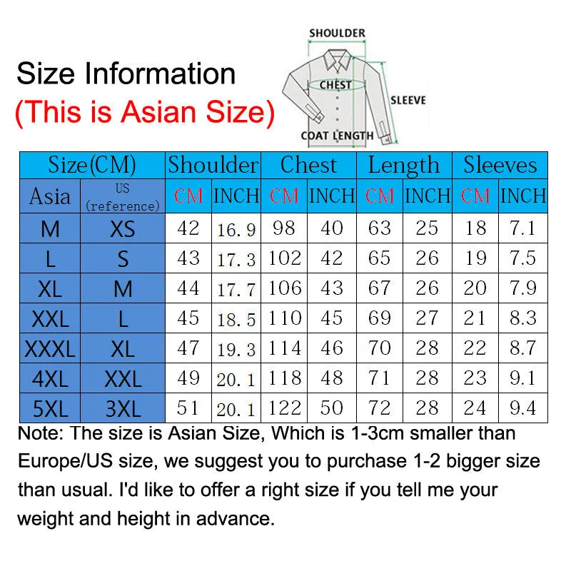 Men's Jacket Men Jacket Stand Collar Jacket Casual Jacket 4 Colors Plus Size SM6