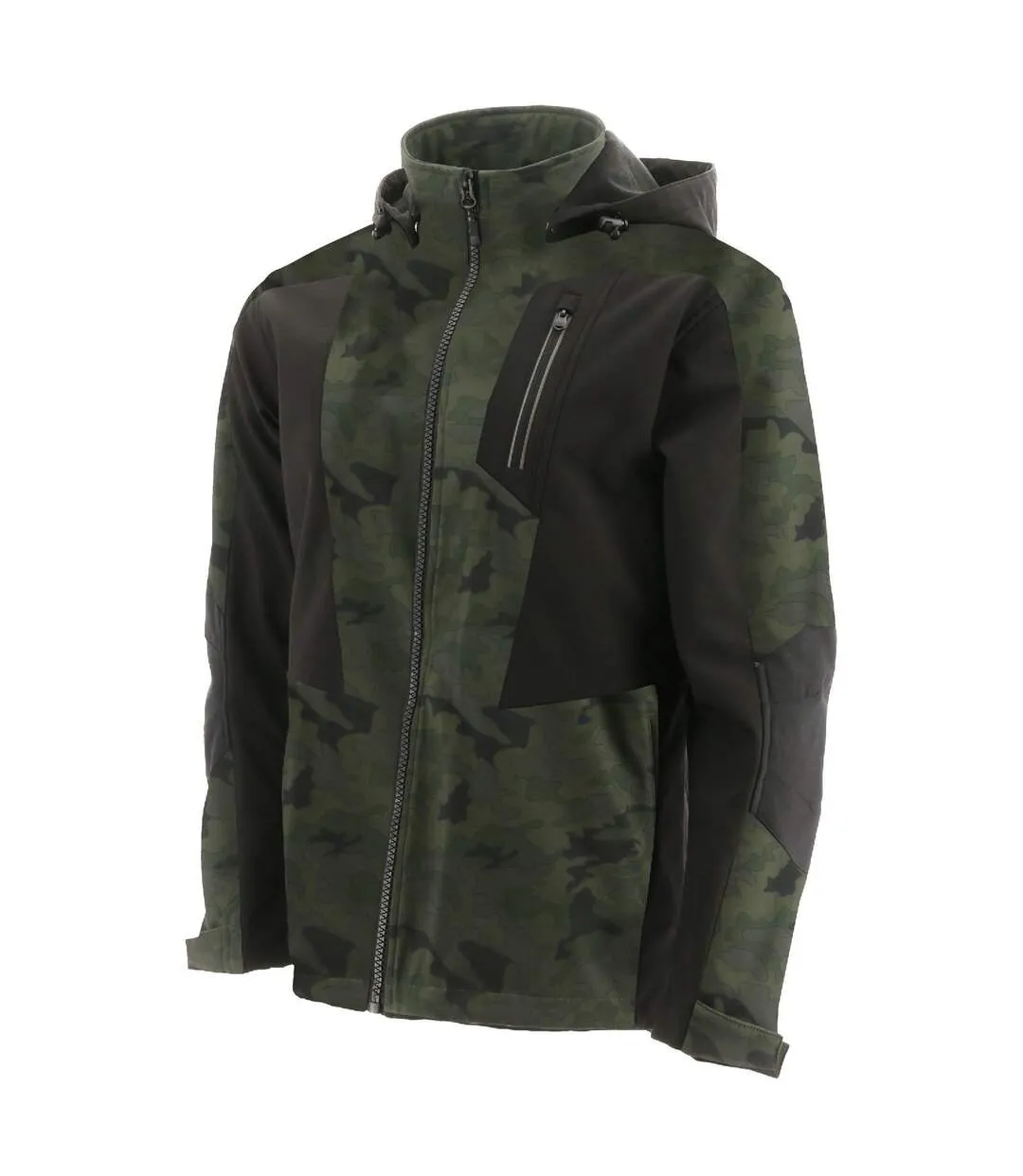 Mens mercury soft shell jacket camo Caterpillar