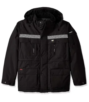 Mens parker insulated jacket black Caterpillar