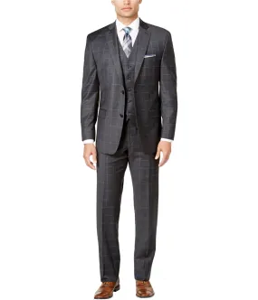 Michael Kors Mens Windowpane Dress Pants Slacks, TW3