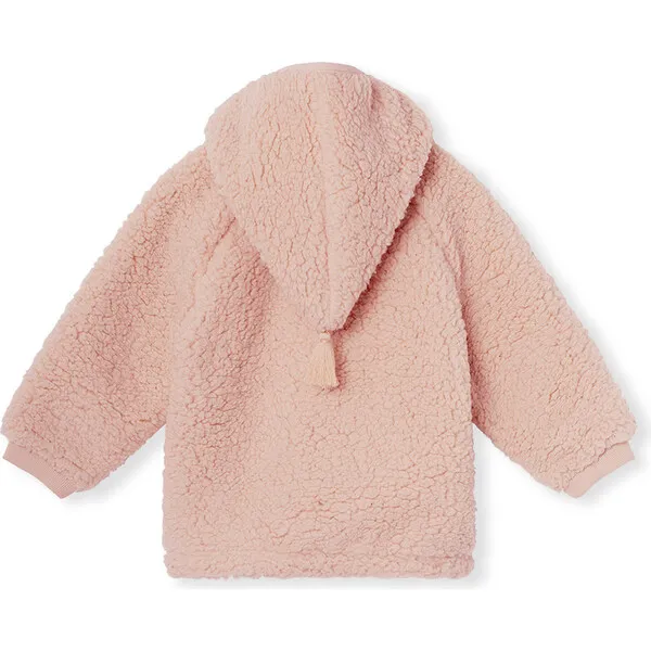 Mini A Ture Liff Teddy Jacket, Cloudy Rose