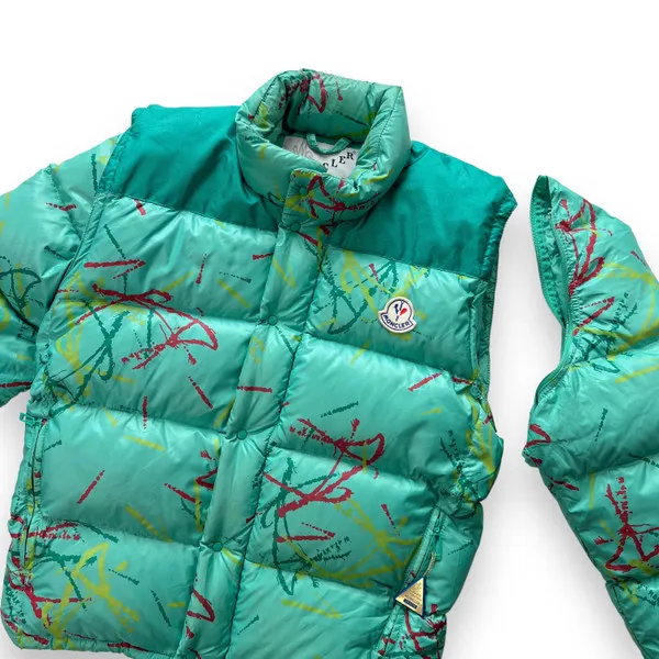 Moncler Sketch Print 2 in 1 Puffer Jacket 