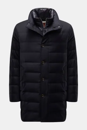 Montecore down short coat dark navy