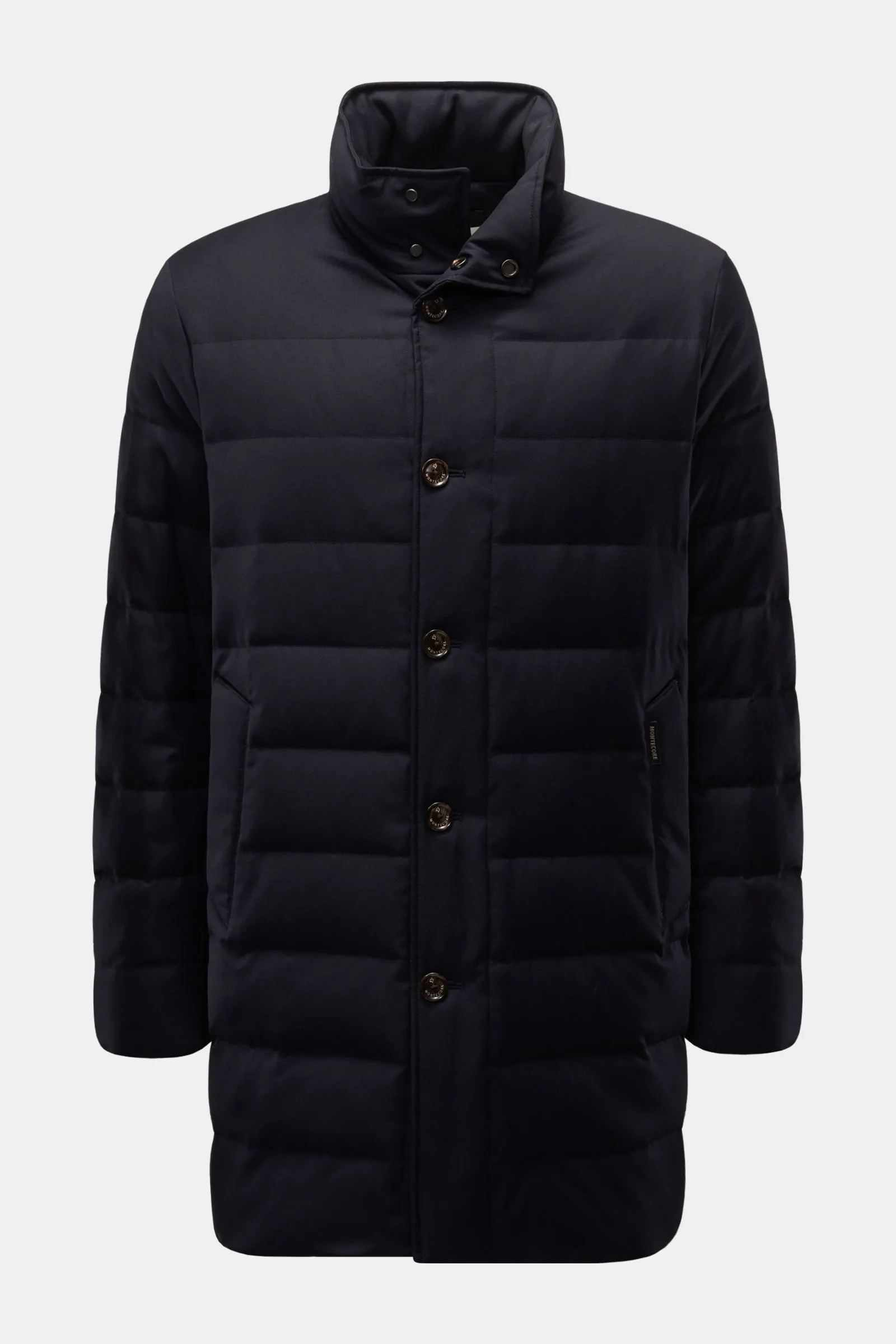 Montecore down short coat dark navy