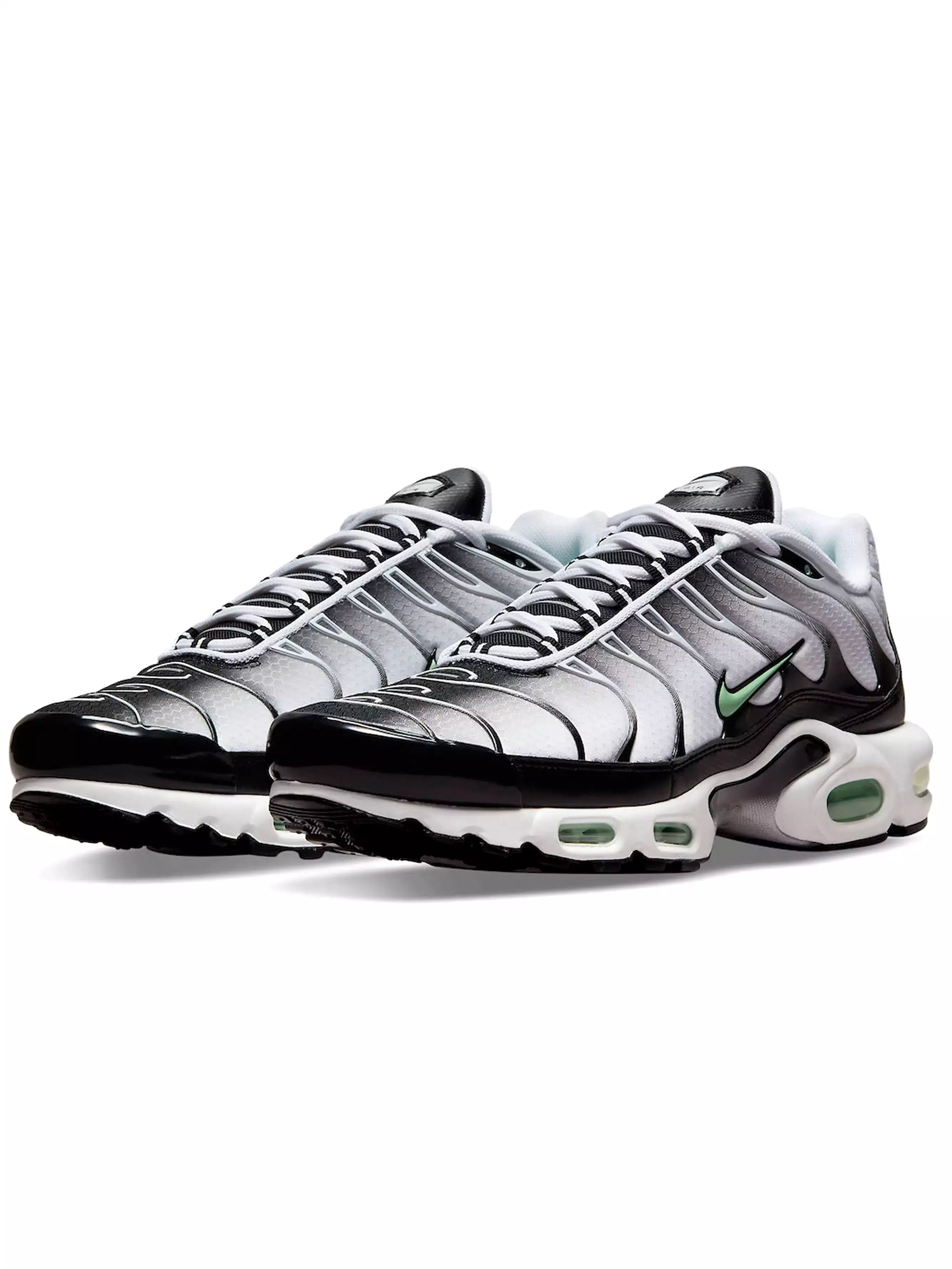 Nike Air Max Plus Tn White Black Mint Green