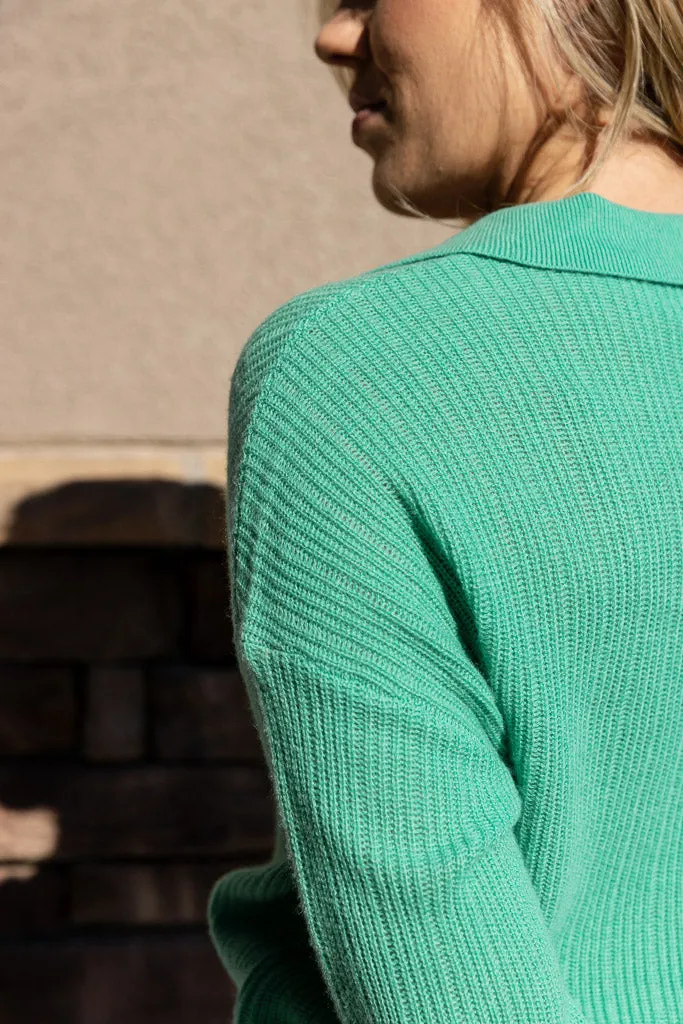 Norah Collared Cashmere Sweater