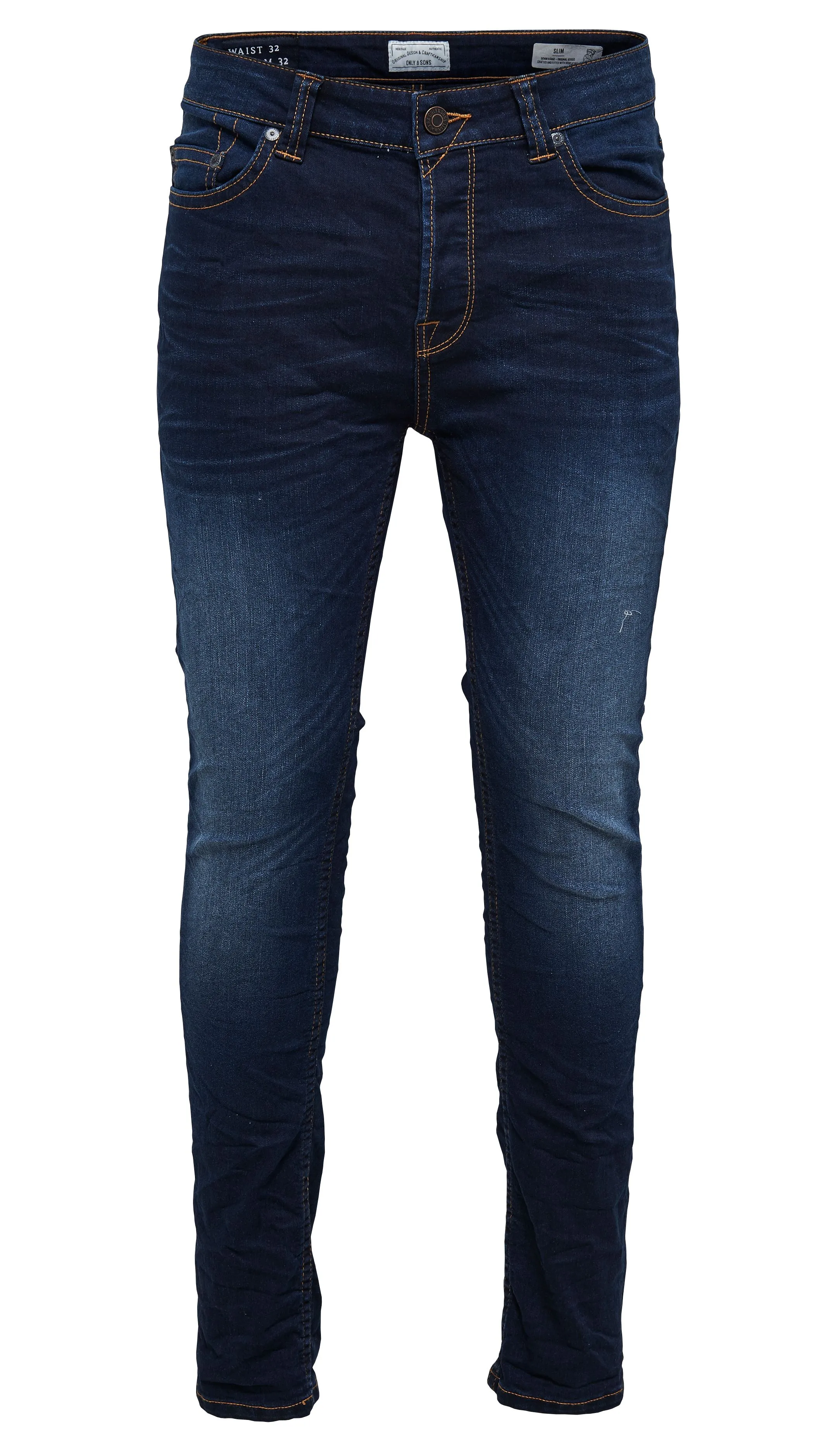 Only & Sons Loom Slim Fit Jeans 6958 Dark Blue Jog Denim