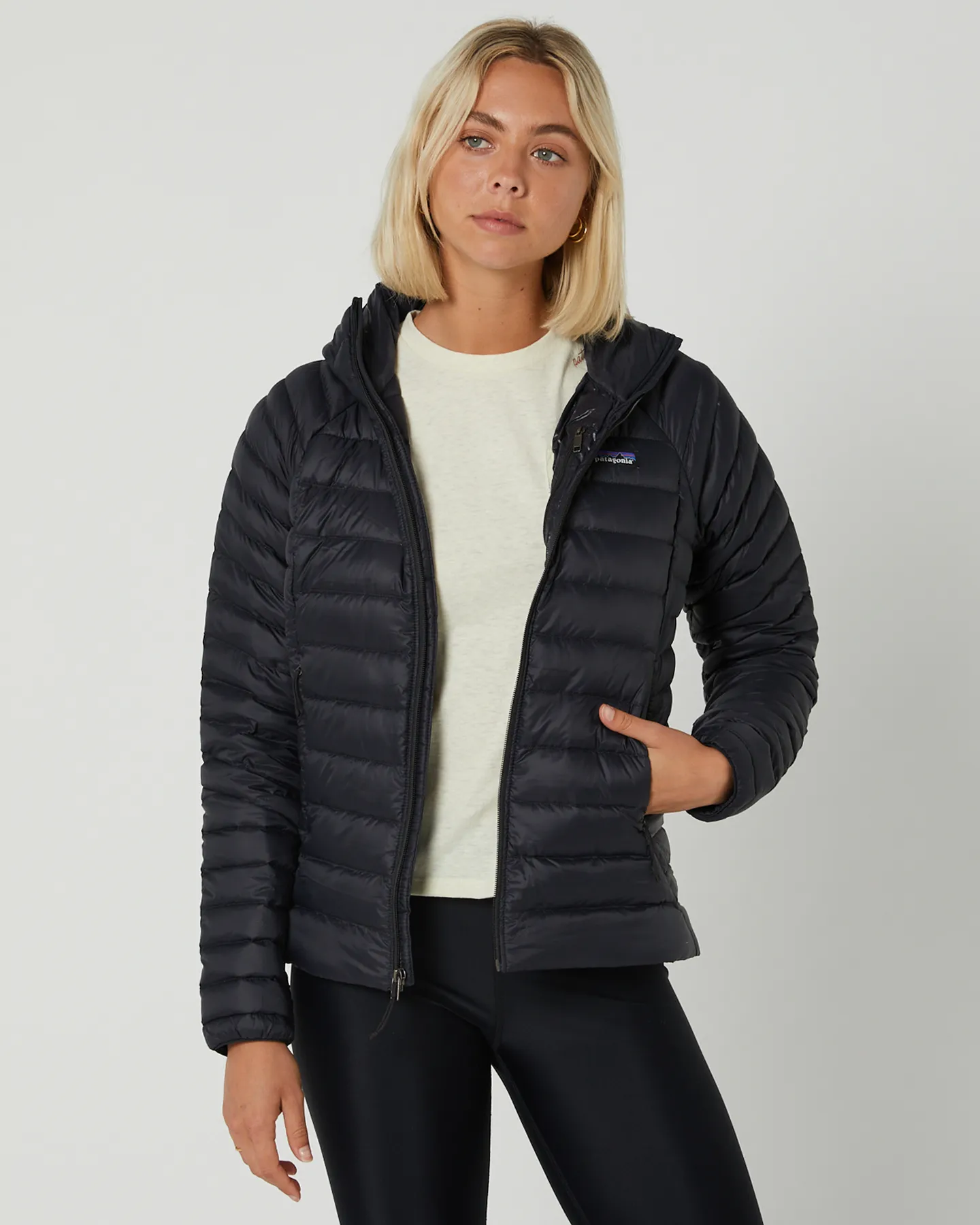 Patagonia Women's Down Sweater Hoody - Black | SurfStitch