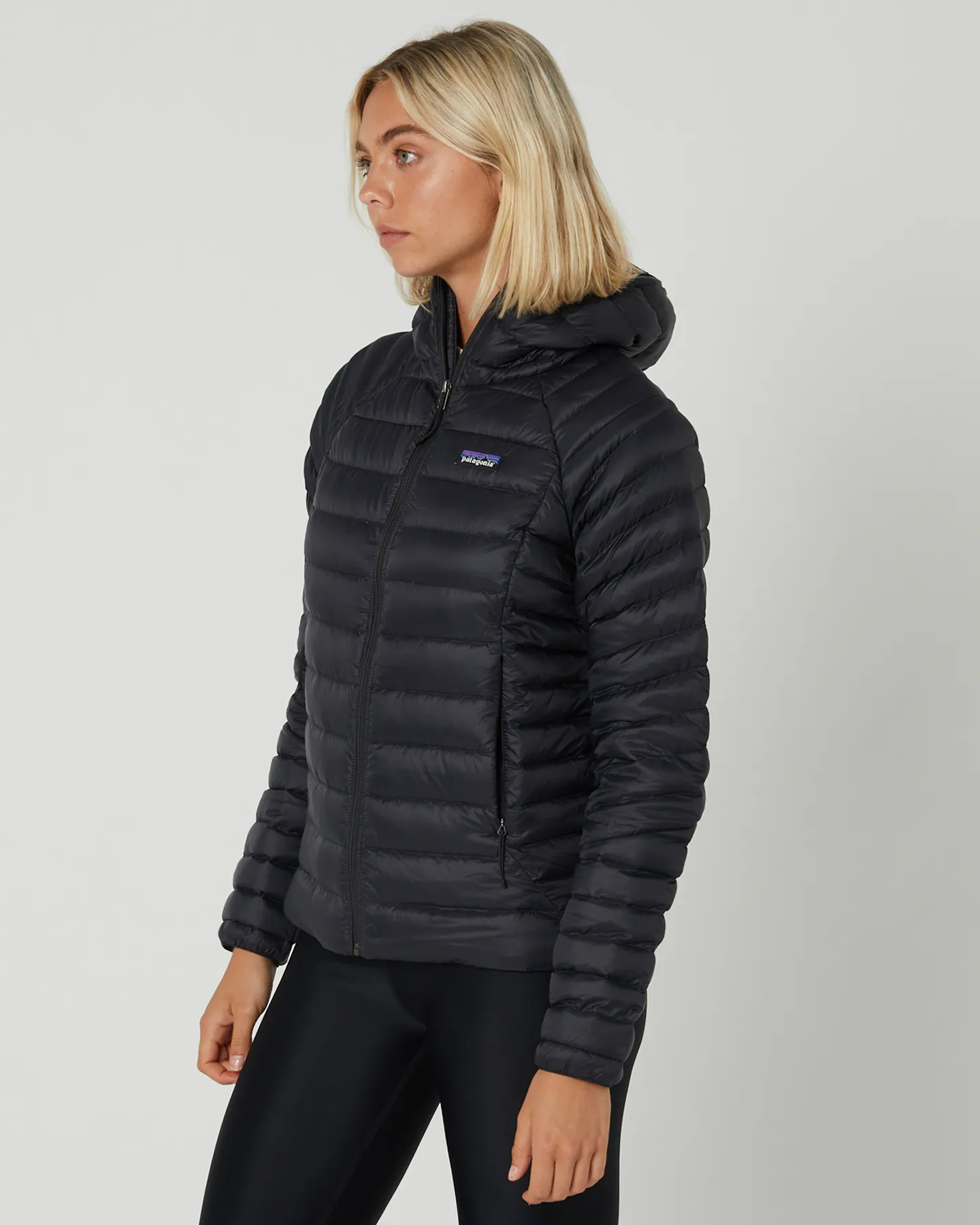 Patagonia Women's Down Sweater Hoody - Black | SurfStitch