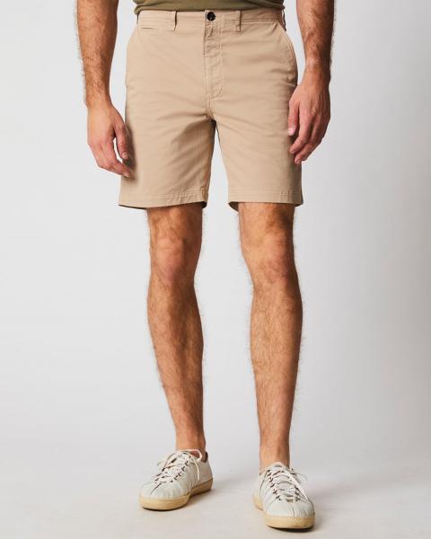 PIMA COTTON CHINO SHORT - KHAKI