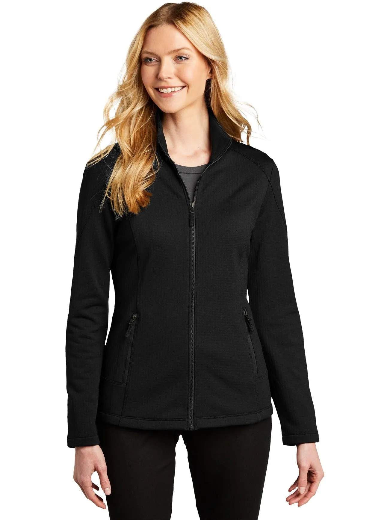 Port AuthorityLadies Grid Fleece Jacket