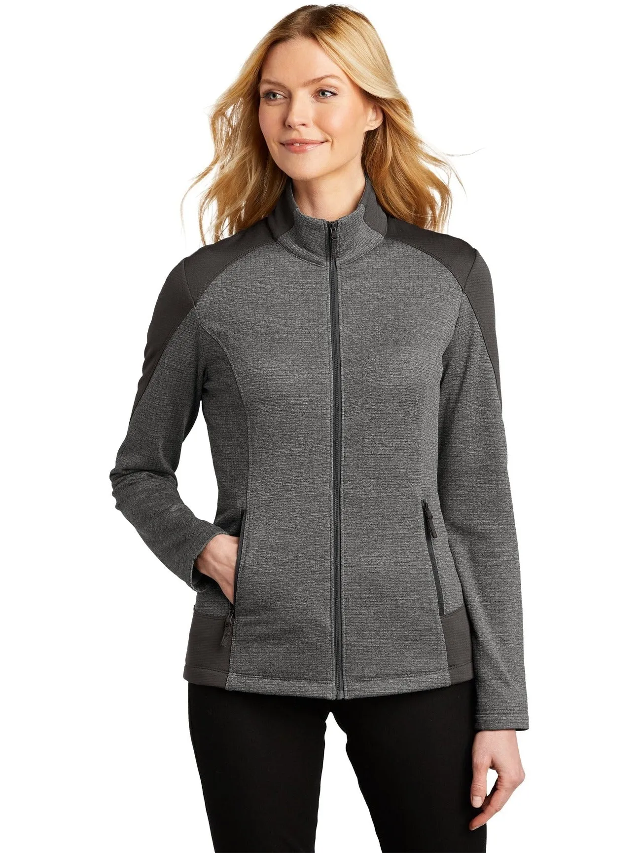 Port AuthorityLadies Grid Fleece Jacket