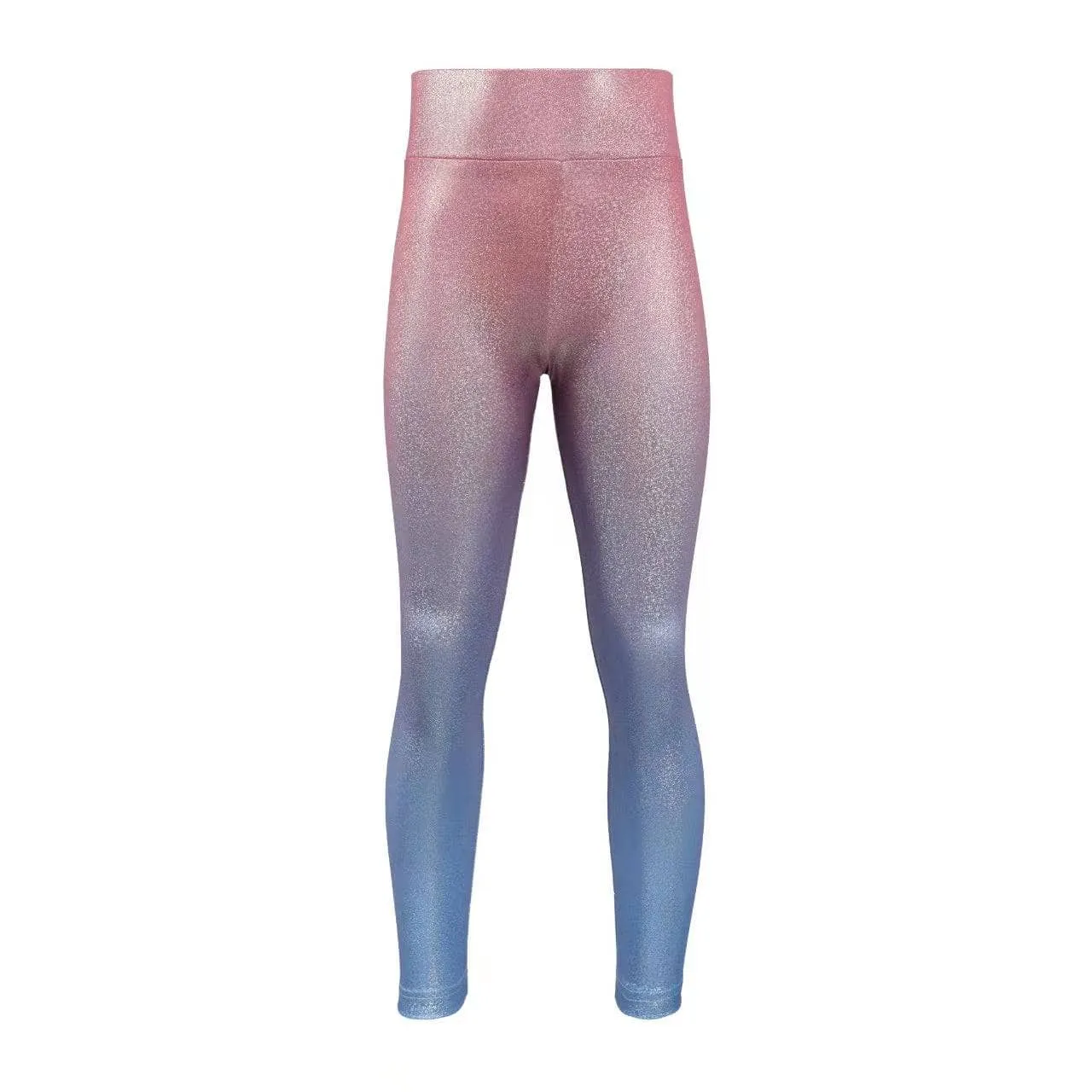 Rainbow Shimmer Athletic Leggings