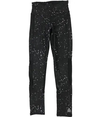 Reebok Womens Speckled Compression Athletic Pants