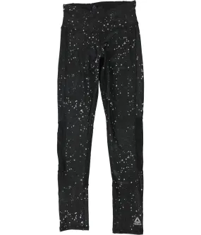 Reebok Womens Speckled Compression Athletic Pants