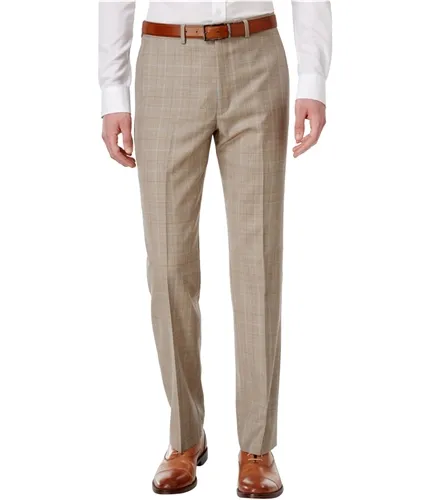 Ryan Seacrest Mens Windowpane Dress Pants Slacks