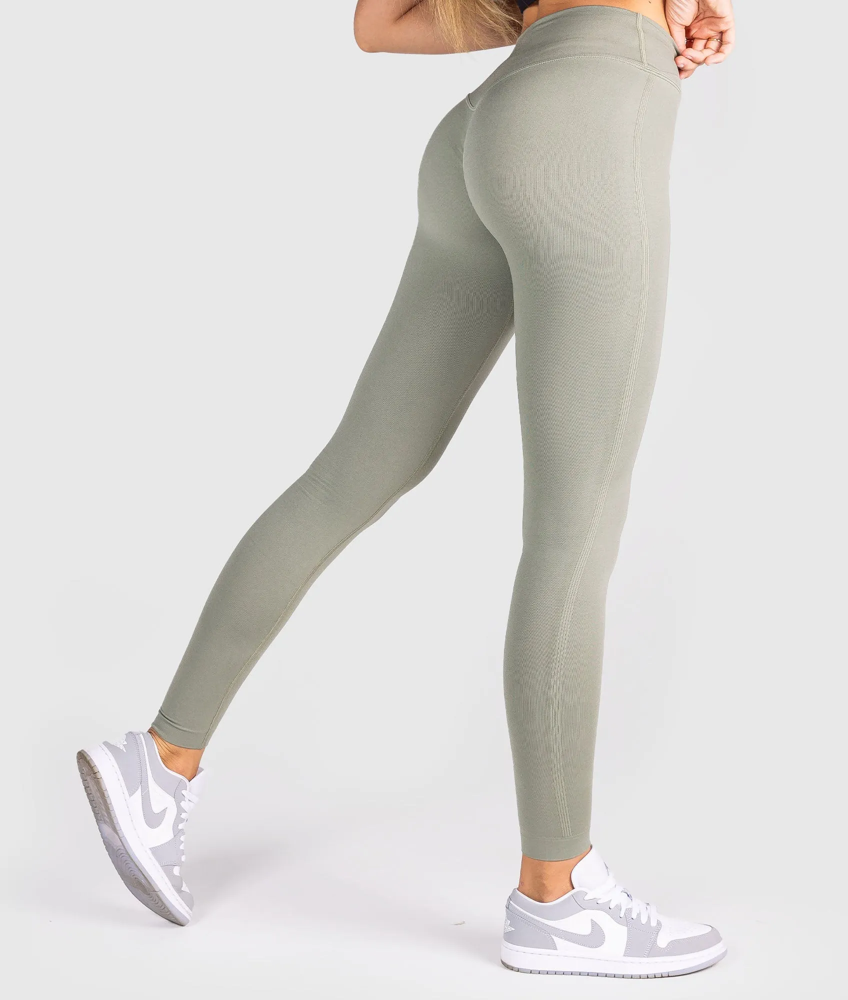 Sakura Seamless Leggings - Green